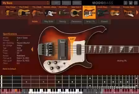 IK Multimedia MODO BASS v1.5.2 [WiN, MacOSX] - Sample Pack Artwork