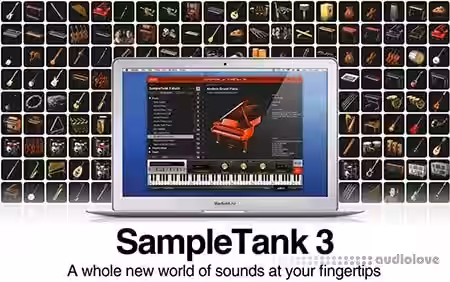 IK Multimedia SampleTank 3 Sound Content HYBRID 8 DVD + Sound Updater v3.5 [WiN, MacOSX] - Sample Pack Artwork