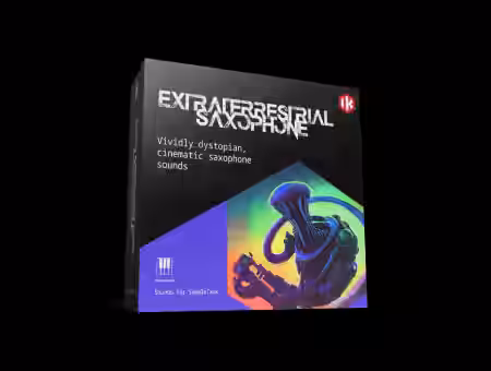 IK Multimedia SampleTank 4 Extraterrestrial Sax Sound Content [SampleTank] - Sample Pack Artwork
