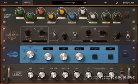 IK Multimedia SampleTron v2.0.4 [MacOSX] - Sample Pack Artwork