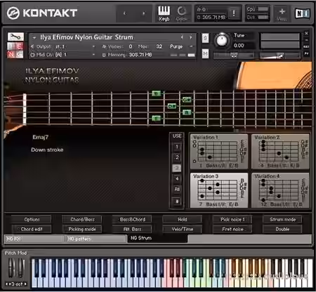 Ilya Efimov Nylon Strum [KONTAKT] - Sample Pack Artwork