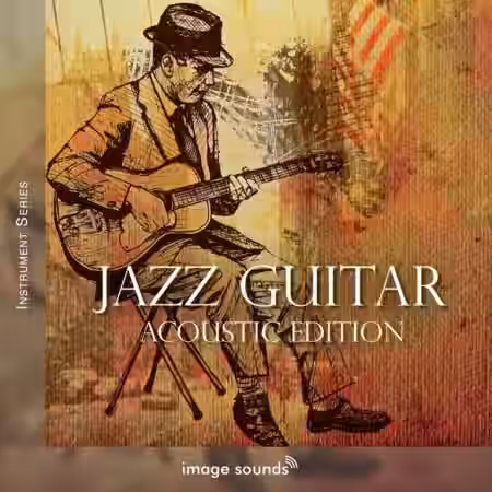 Image Sounds Jazz Guitar Acoustic Edition [WAV] - Sample Pack Artwork