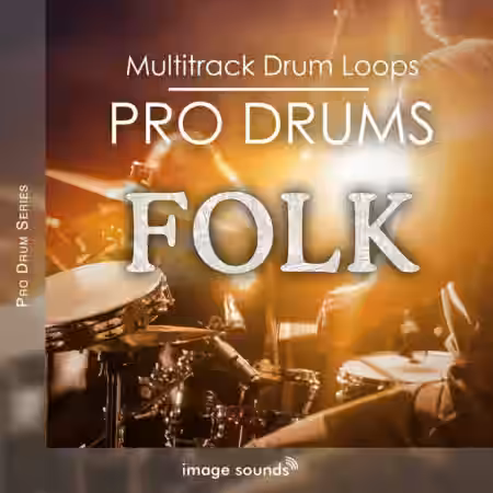 Image Sounds Pro Drums Folk [WAV] - Sample Pack Artwork