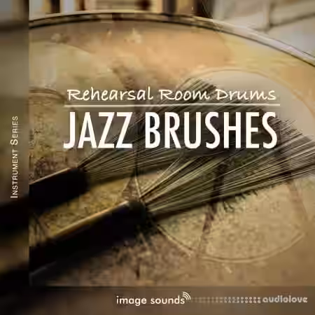 Image Sounds Rehearsal Room Drums Jazz Brushes [WAV] - Sample Pack Artwork