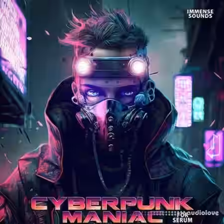 Immense Sounds Cyberpunk Maniac [MiDi, Synth Presets] - Sample Pack Artwork