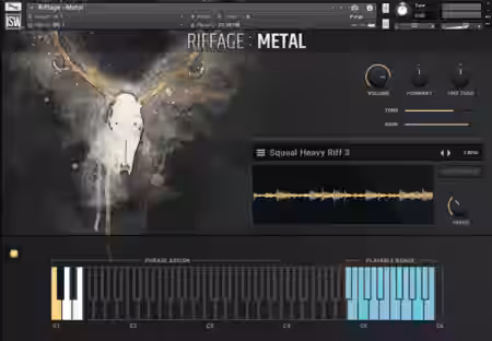 Impact Soundworks Riffage: Metal [KONTAKT] - Sample Pack Artwork