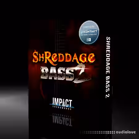 Impact Soundworks Shreddage Bass 2 [KONTAKT] - Sample Pack Artwork