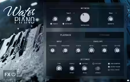 Impact Soundworks Water Piano [KONTAKT] - Sample Pack Artwork