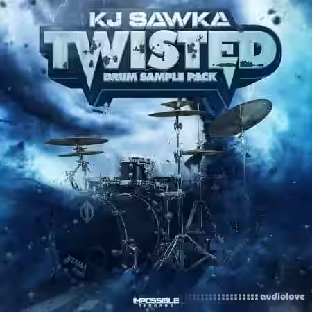 Impossible Records KJ SAWKA Twisted Drum Sample Pack [WAV] - Sample Pack Artwork