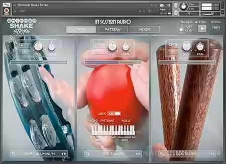 In Session Audio Shimmer Shake Strike v1.1 Incl. Expansion + Update 2022 [KONTAKT] - Sample Pack Artwork