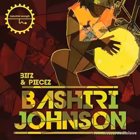 Industrial Strength Records Bashiri Johnson Bitz and Piecez [MULTiFORMAT] - Sample Pack Artwork