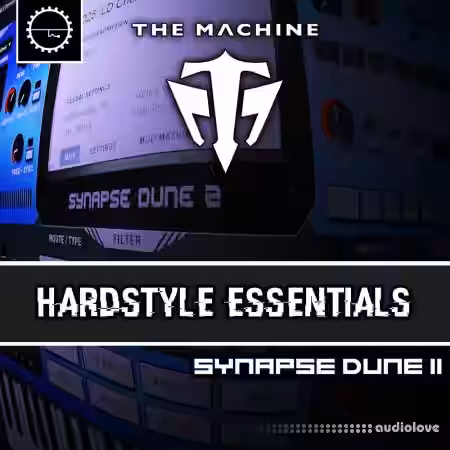 Industrial Strength The Machine Hardstyle Essentials [Synth Presets] - Sample Pack Artwork