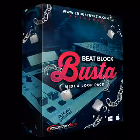 Industry Kits Beat Block Busta [WAV, MiDi] - Sample Pack Artwork