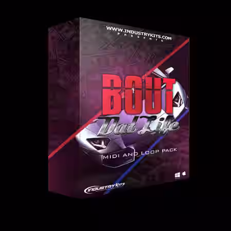 Industry Kits Bout Dat Life MIDI and Loop Pack [WAV, MiDi, DAW Templates] - Sample Pack Artwork