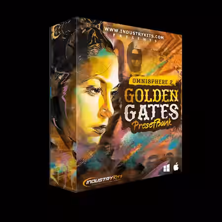 Industry Kits Golden Gates [Synth Presets] - Sample Pack Artwork