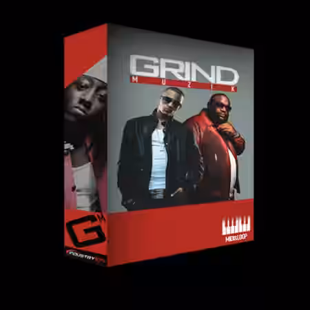 Industry Kits Kits Grind Muzik MIDI and Loop Pack [WAV, MiDi, DAW Templates] - Sample Pack Artwork