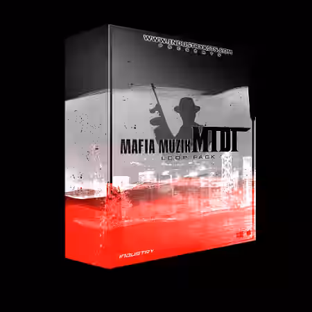 Industry Kits Mafia Muzik MIDI and Loop Pack [WAV, MiDi, DAW Templates] - Sample Pack Artwork