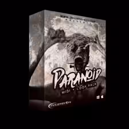 Industry Kits Paranoid (MIDI & Loop Pack) [WAV, MiDi] - Sample Pack Artwork