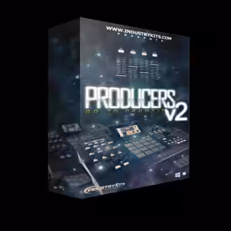 Industry Kits Producers Go-To DrumKit V2 [WAV] - Sample Pack Artwork