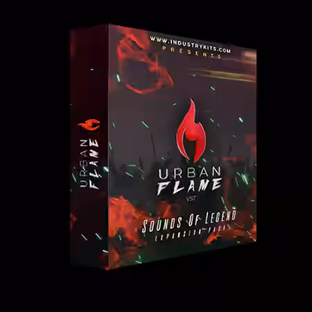 Industry Kits Sounds Of Legend Urban Flame [DAW Addons] - Sample Pack Artwork
