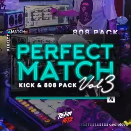 Industry Kits The Perfect Match Vol.3 [Kick & 808 Pack] [WAV, Synth Presets] - Sample Pack Artwork