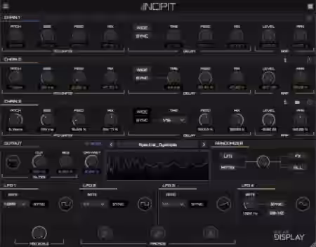 Inear Display Incipit v1.5 [WiN] - Sample Pack Artwork