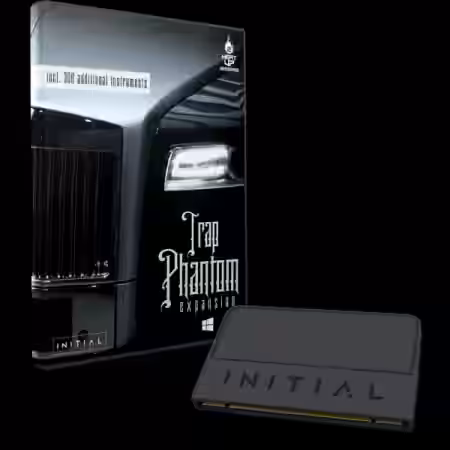 Initial Audio Trap Phantom Heatup3 Expansion [WiN, MacOSX] - Sample Pack Artwork