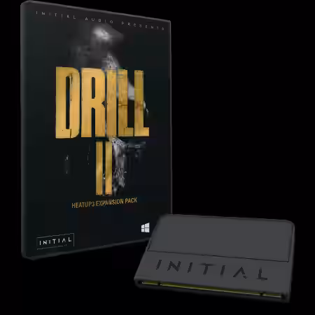 Initial Audio Drill 2 Heat Up 3 Expansion [WiN, MacOSX] - Sample Pack Artwork