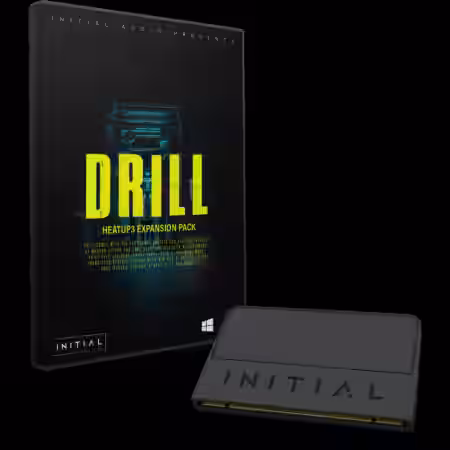 Initial Audio Drill HEATUP3 EXPANSION [WiN, MacOSX] - Sample Pack Artwork