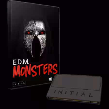 Initial Audio EDM Monsters Heatup3 Expansion [WiN, MacOSX] - Sample Pack Artwork