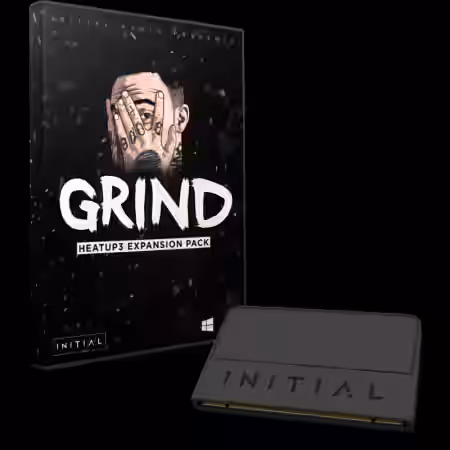 Initial Audio Grind Heatup3 Expansion [WiN, MacOSX] - Sample Pack Artwork