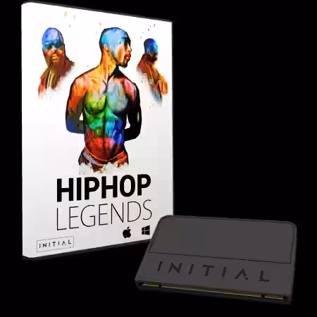 Initial Audio Hiphop Legends Heat Up 3 Expansion - Sample Pack Artwork