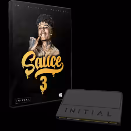 Initial Audio Sauce 3 Heat Up 3 Expansion - Sample Pack Artwork