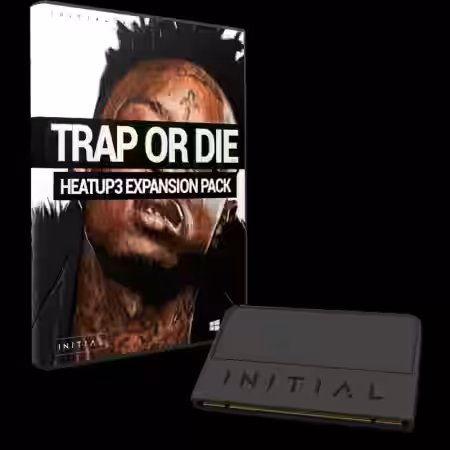 Initial Audio Trap Or Die Heat Up 3 Expansion - Sample Pack Artwork