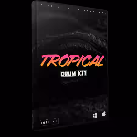 Initial Audio Tropical Drum Kit [WAV] - Sample Pack Artwork