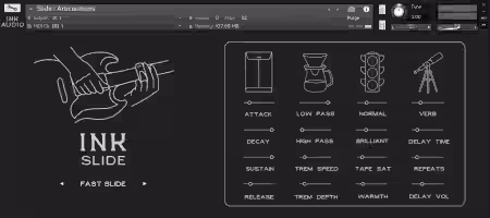 Ink Audio Ink Slide [KONTAKT] - Sample Pack Artwork