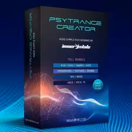 Inner State Psytrance Creator Audio Sample Pack [WAV] - Sample Pack Artwork