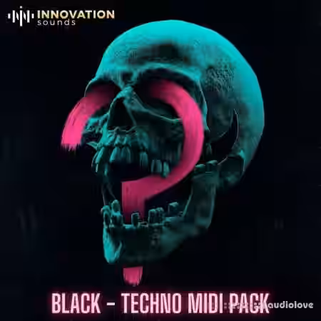 Innovation Sounds Black - Techno MIDI Pack [WAV, MiDi] - Sample Pack Artwork