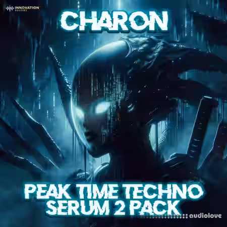 Innovation Sounds Charon Peak Time Techno Serum 2 Pack [Synth Presets] - Sample Pack Artwork