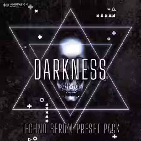 Innovation Sounds Darkness Techno Serum Preset Pack [Synth Presets] - Sample Pack Artwork
