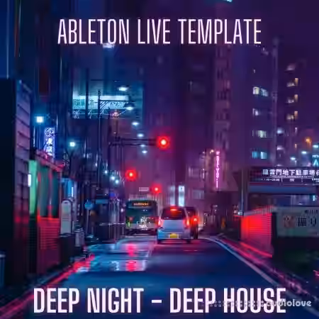 Innovation Sounds Deep Night Deep House Ableton Template [DAW Templates] - Sample Pack Artwork