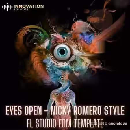 Innovation Sounds Eyes Open Nicky Romero Style Studio Template [DAW Templates] - Sample Pack Artwork