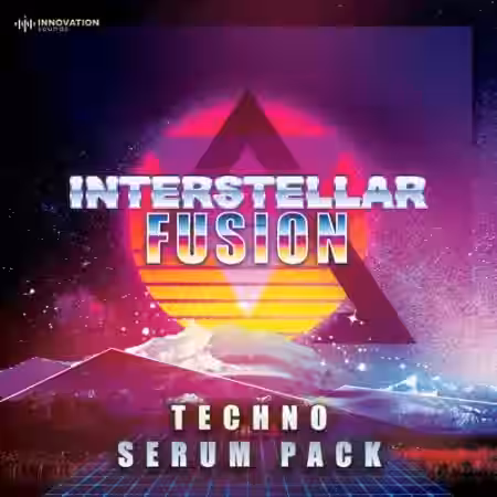 Innovation Sounds Interstellar Fusion Techno Serum Pack [Synth Presets] - Sample Pack Artwork