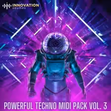 Innovation Sounds Powerful Techno Midi Pack Vol.3 [WAV, MiDi] - Sample Pack Artwork