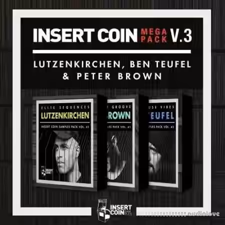 Insert Coin Insert Coin Mega Pack V3: Lutzenkirchen Ben Teufel and Peter Brown [WAV] - Sample Pack Artwork