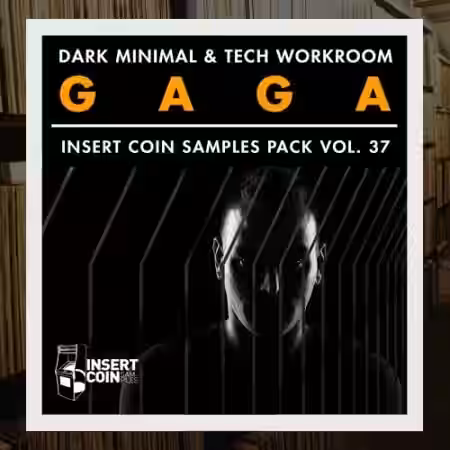 Insert Coin Samples Pack Volume 37 ICSP037 Gaga Dark Minimal and Tech Workroom [WAV] - Sample Pack Artwork