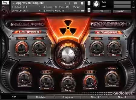 Insusurro Aggression [KONTAKT] - Sample Pack Artwork