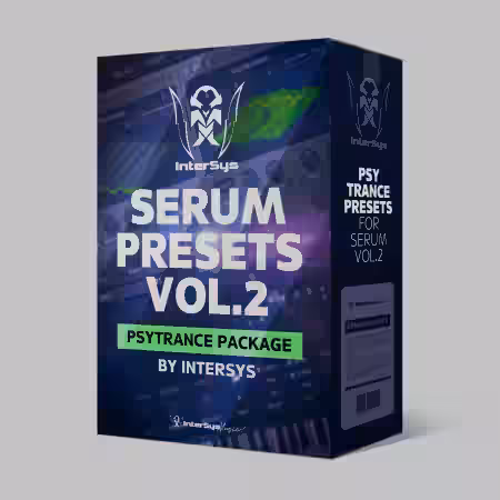 Intersys Melodic Psy Presets for Serum Vol.2 [Synth Presets] - Sample Pack Artwork