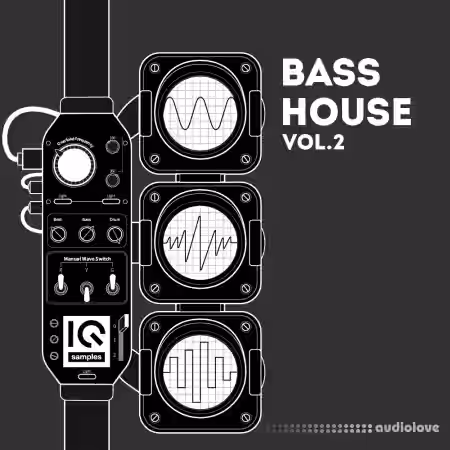 IQ Sample Bass House Vol.2 [WAV, MiDi, Synth Presets] - Sample Pack Artwork