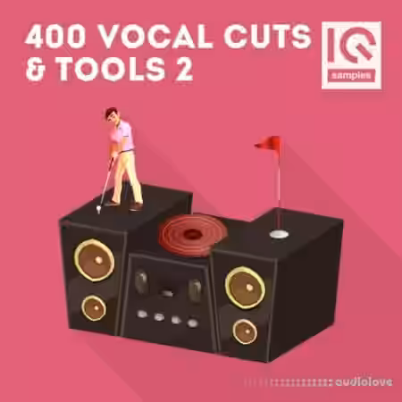 IQ Samples 400 Vocal Cuts and Tools Vol.2 [MULTiFORMAT] - Sample Pack Artwork
